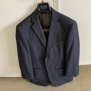 FELLINI UOMO SUIT (36S) AND PANTS (30S) dark gray